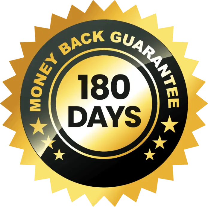 vitalrize 180 days money back guarantee